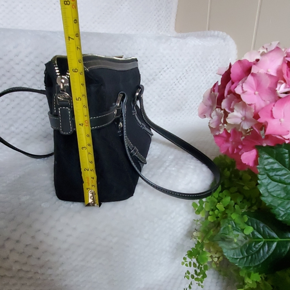 Soft Pebbled Rectangular Satchel - image 5